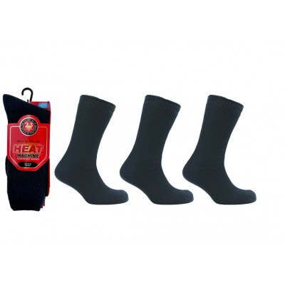 Hm Thermal Mens Black Socks (12)